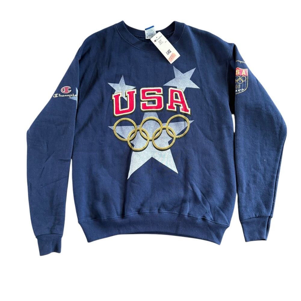 NWT USA Olympic Crewneck 90s Sweater Vintage - Youth XL
